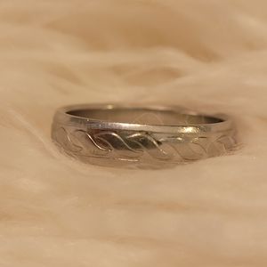 Men's stainless steel ring size 9 💍